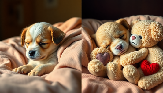 Unlock Your Puppy's Sweet Dreams: The Plush Toy That Solves Nighttime Anxiety